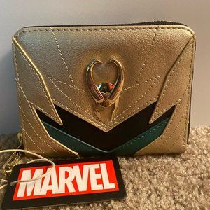 Loungefly Marvel Loki Zip Around Wallet